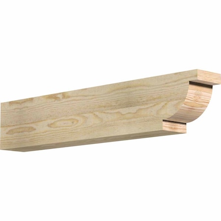 Ekena Millwork Alpine Rough Sawn Rafter Tail, Douglas Fir, 4"W x 6"H x 32"L RFT04X06X32ALP00RDF